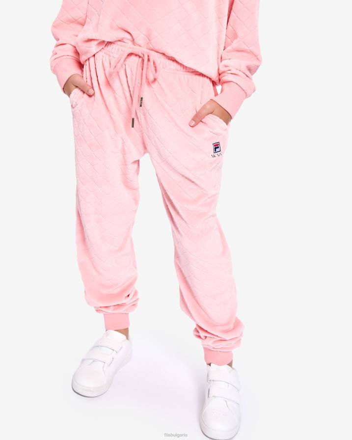 2HNL3104 бледа роза FILA детски панталон sloane fila бледо розово