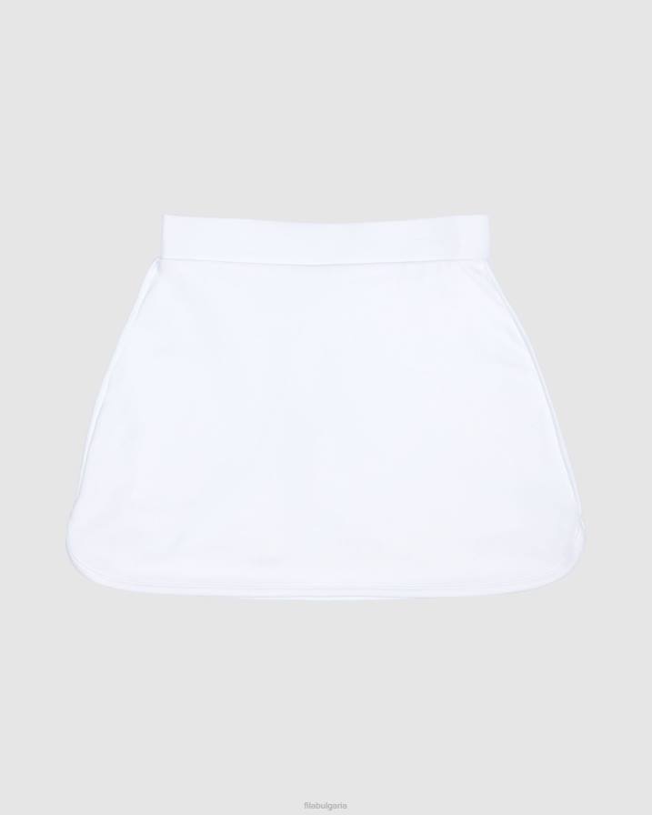 2HNL3116 бяло FILA класическа момичешка пола fila бяла