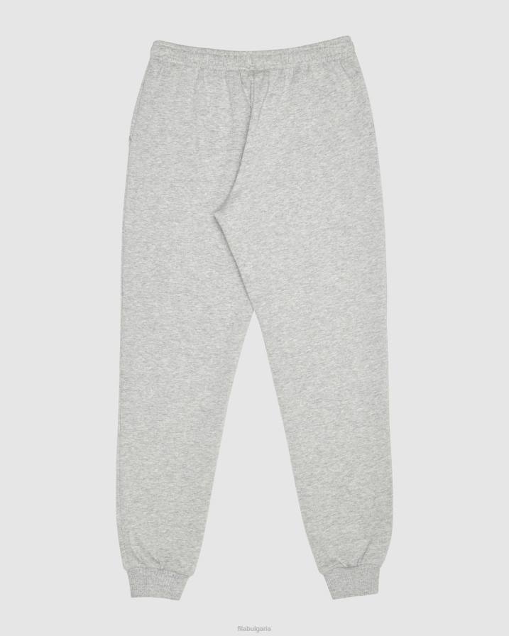 2HNL3118 сребърен мергел FILA класически детски панталон fila silver marle