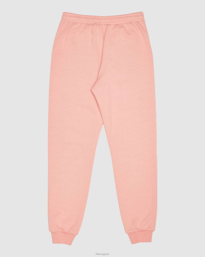 2HNL3123 мека роза FILA класически детски панталони меки розови фила