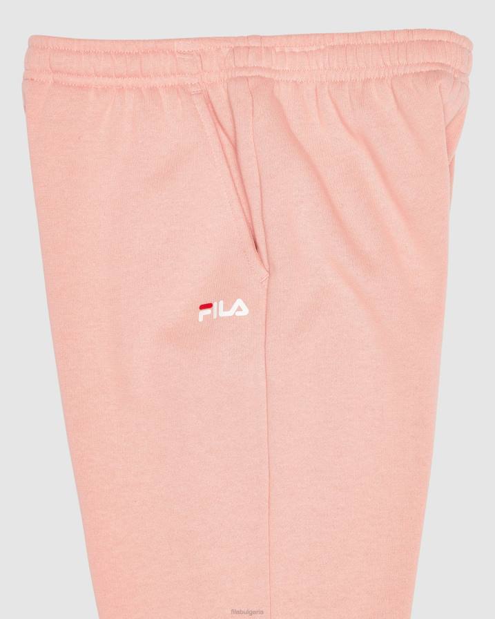 2HNL3123 мека роза FILA класически детски панталони меки розови фила