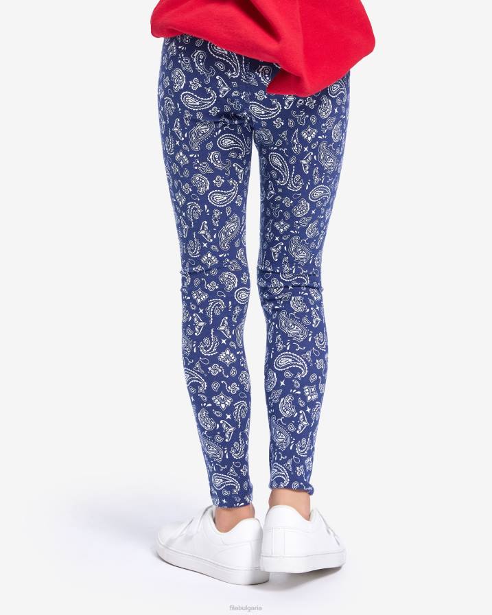 2HNL3155 пейсли FILA наташа момичета стегнат пейсли фила