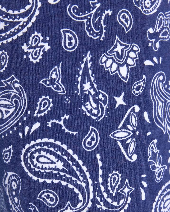 2HNL3155 пейсли FILA наташа момичета стегнат пейсли фила