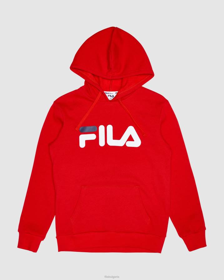 2HNL3109 червен FILA fila classic детска качулка червена