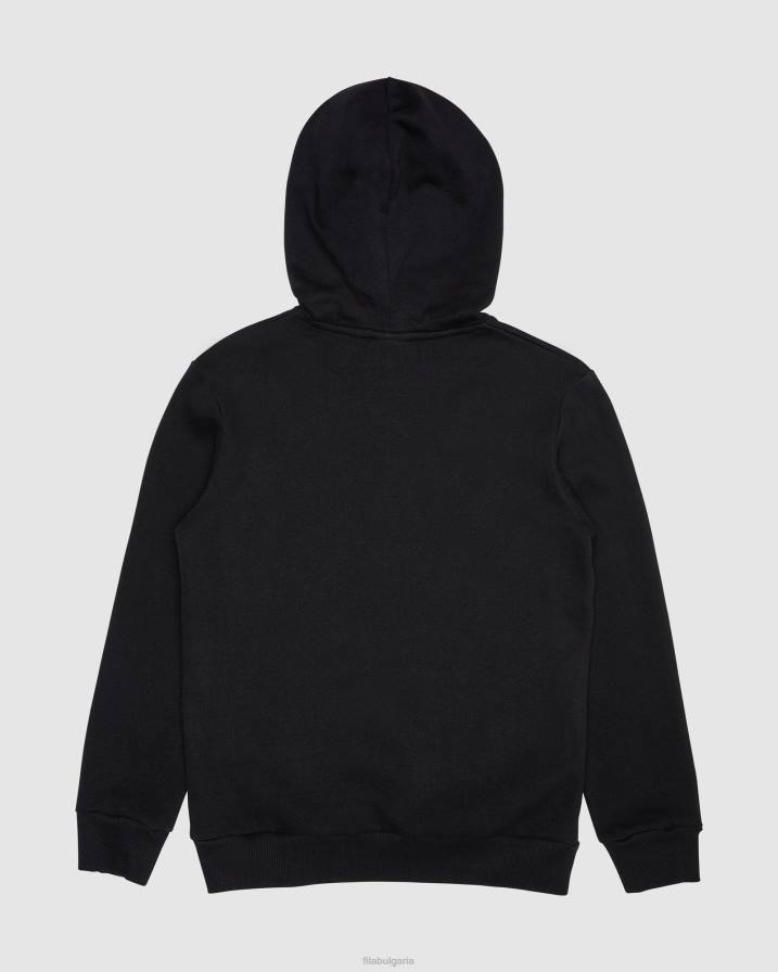 2HNL3110 черен FILA класическа детска качулка fila black