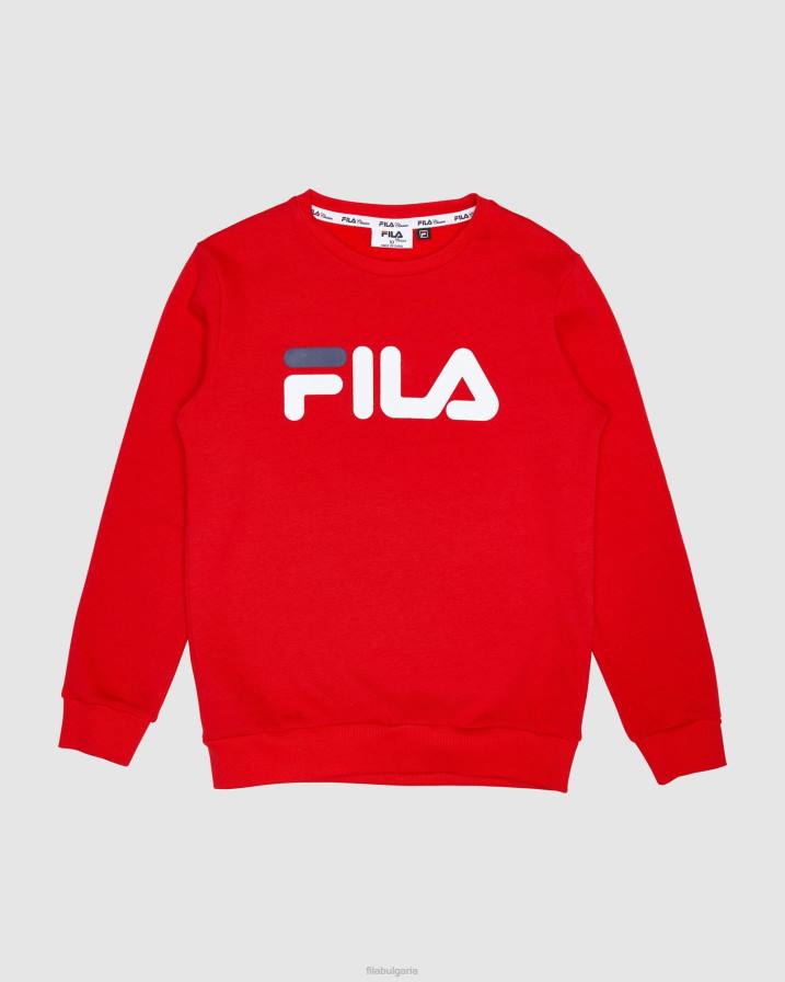 2HNL3115 червен FILA fila classic kid's crew червено