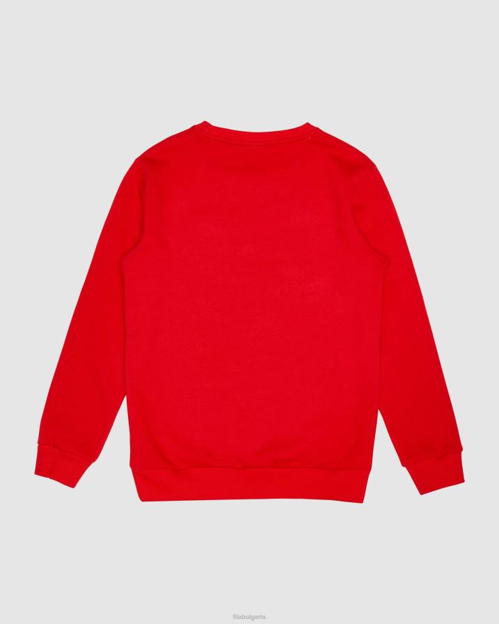 2HNL3115 червен FILA fila classic kid's crew червено