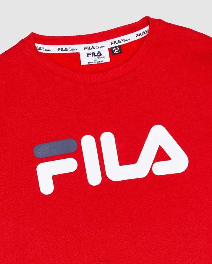 2HNL3115 червен FILA fila classic kid's crew червено