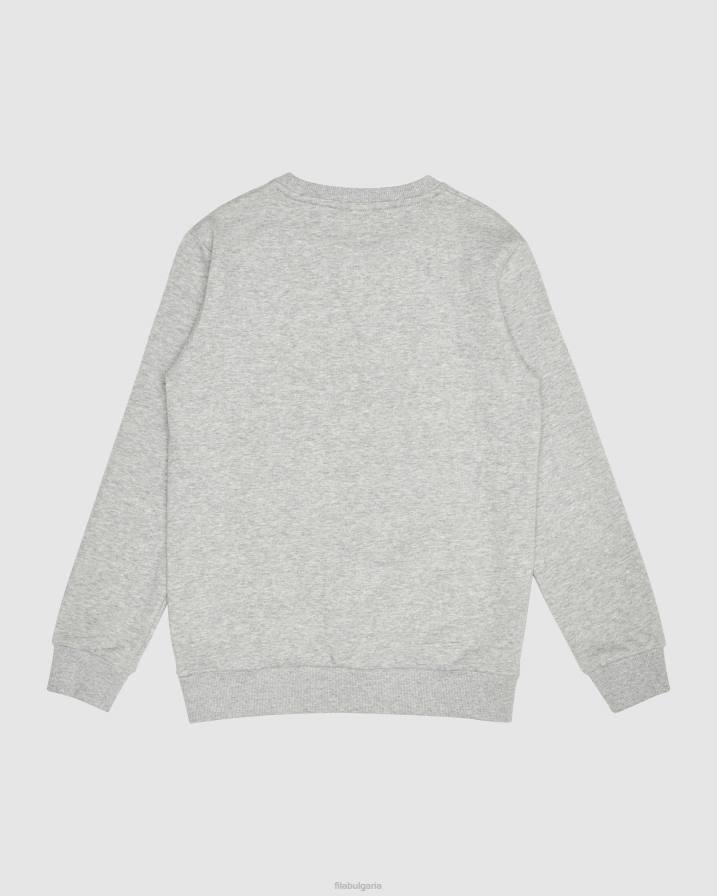 2HNL3129 сребърен мергел FILA сребърен мрамор фила класически детски екипаж