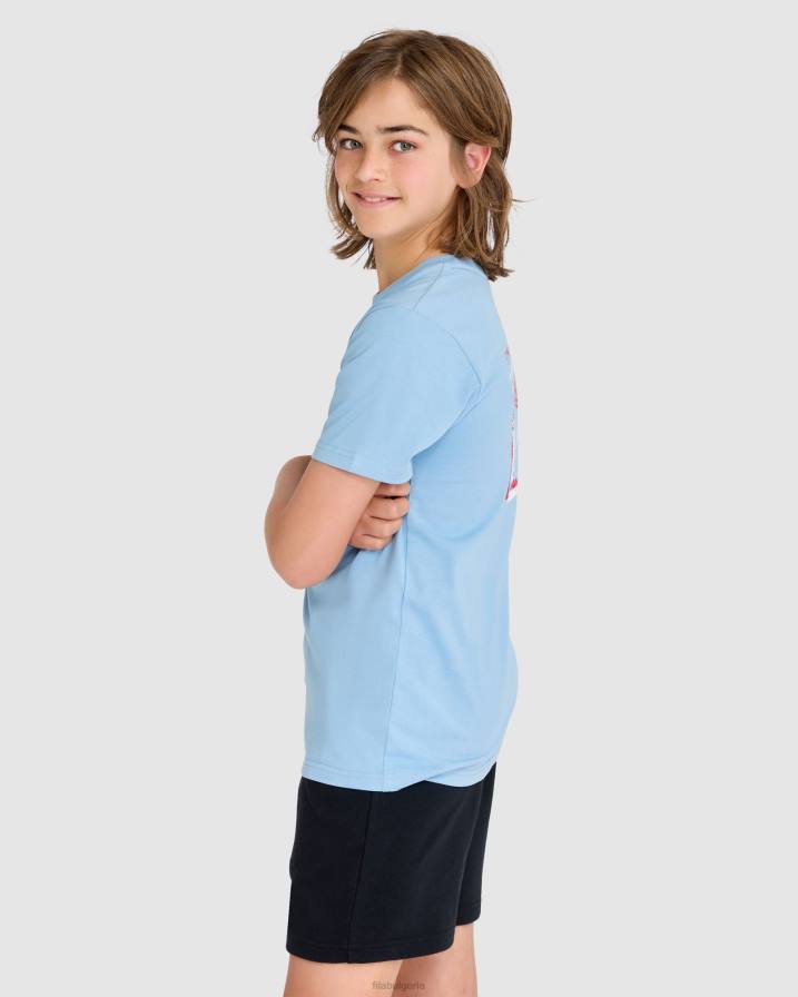 2HNL3047 ледниково езеро FILA детска тениска ripley glacier lake fila