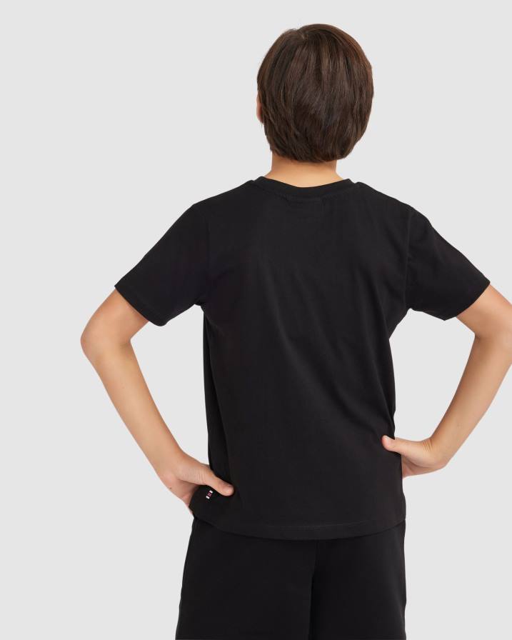 2HNL3079 черен FILA fila детска тениска Parker черна