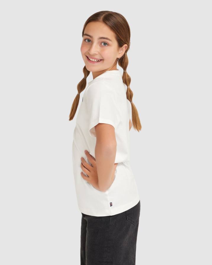 2HNL3085 бяло FILA fila детска бяла тениска Parker