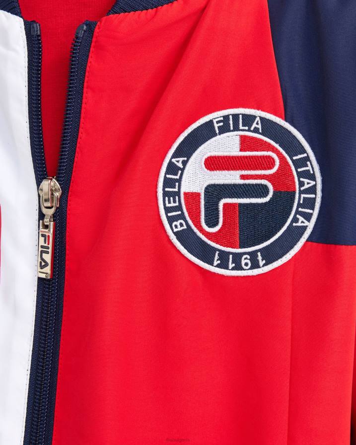 2HNL3069 нов флот FILA ново тъмносиньо райън яке за момче