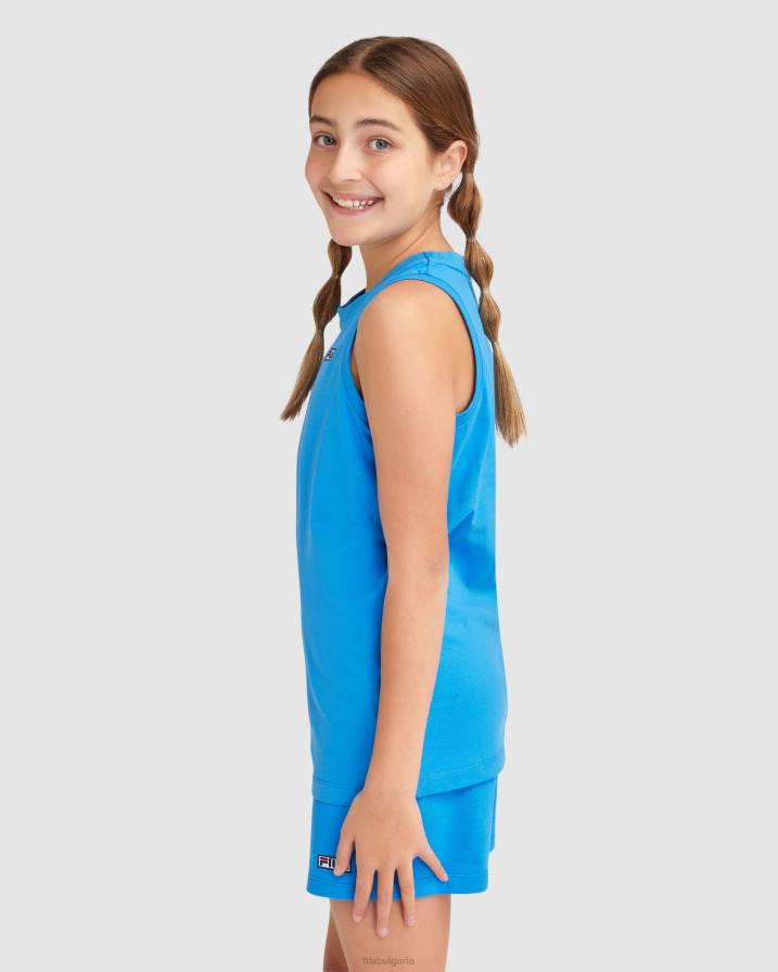 2HNL3074 супер соник FILA детски паркър танк фила супер соник