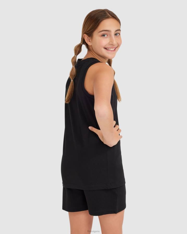 2HNL3075 черен FILA черен детски потник Parker fila