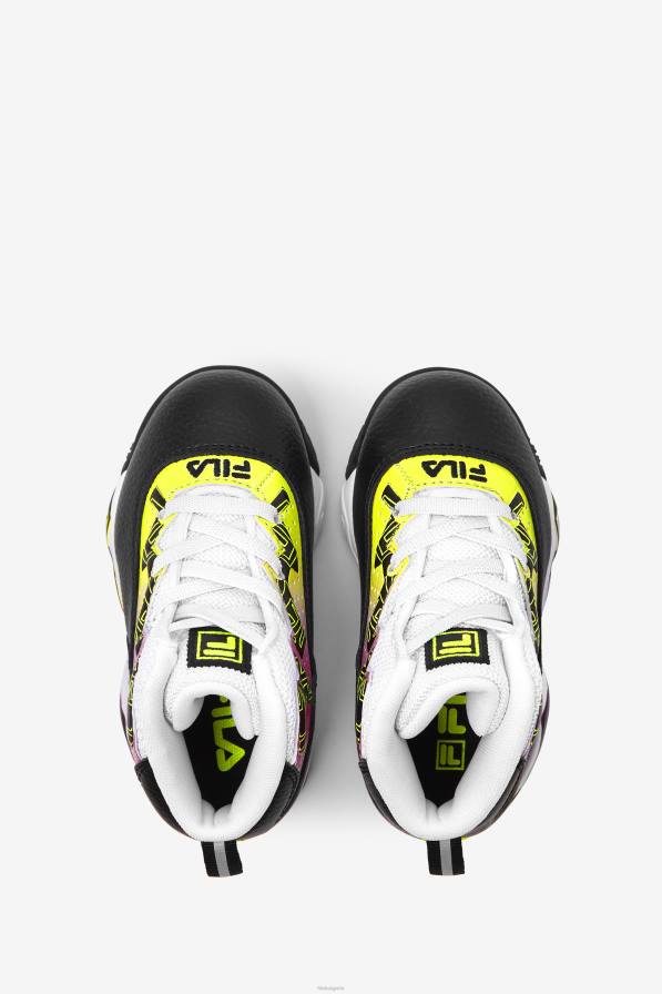 2HNL2292 черно/жълто/бяло FILA черна/жълта/бяла детска mb fila