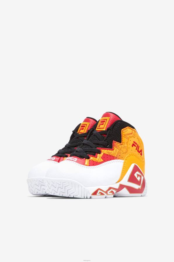2HNL2293 бяло/златно/червено FILA fila детски mb бяло/златно/червено