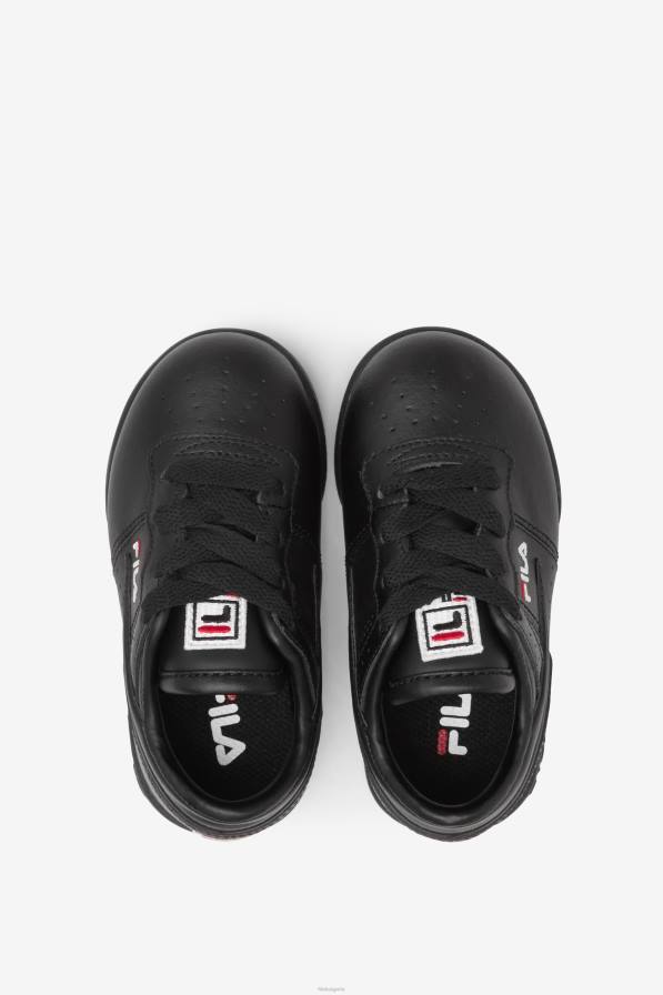 2HNL2295 черно/червено/бяло FILA черен/червен/бял фила оригинален фитнес за малко дете