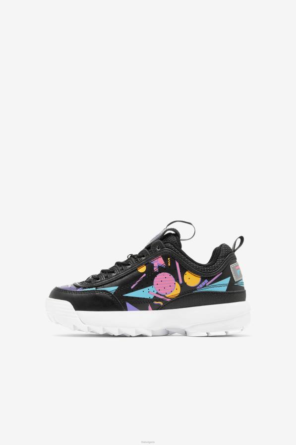 2HNL2065 черно/дъвка/бяло FILA fila big kids' disruptor 2 премиум черно/дъвка/бяло