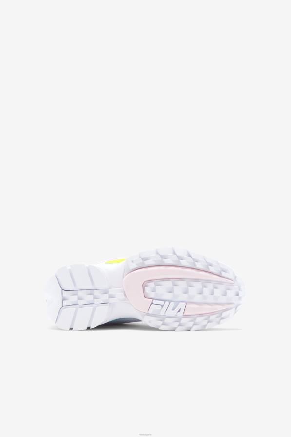 2HNL2068 бяло/жълто/синьо FILA fila бяло/жълто/синьо голям детски disruptor 2 premium