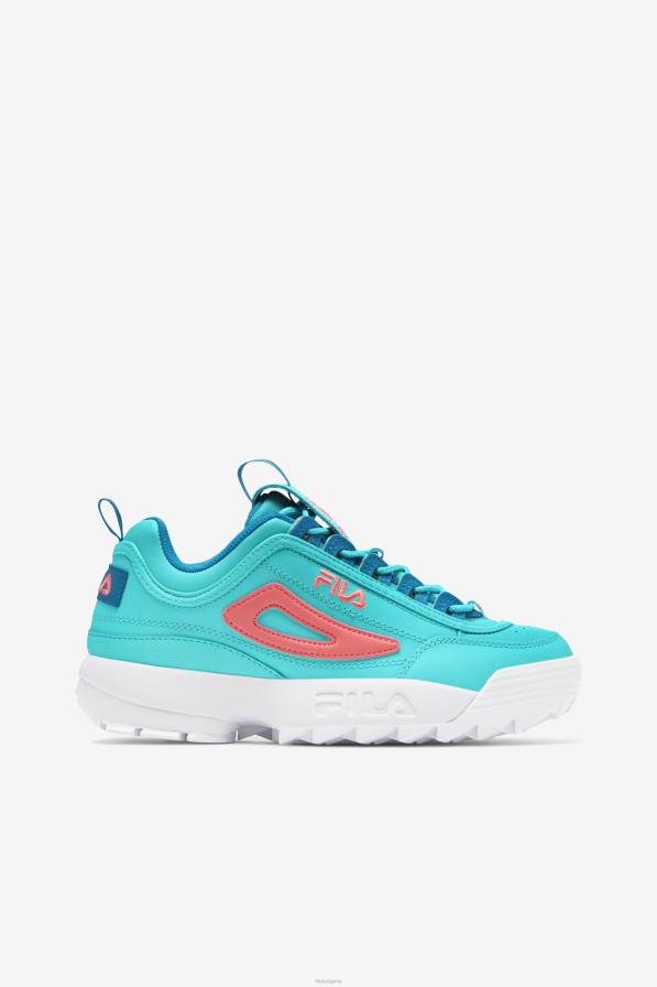 2HNL2069 синьо/атомно синьо/чаена роза FILA big kids' disruptor 2 premium blue/atomic blue/tea rose fila