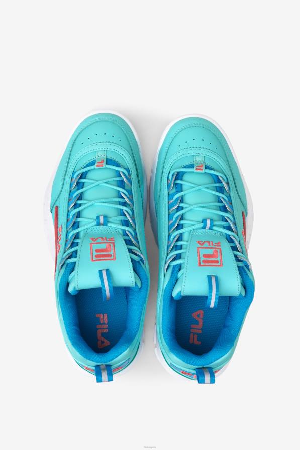 2HNL2069 синьо/атомно синьо/чаена роза FILA big kids' disruptor 2 premium blue/atomic blue/tea rose fila