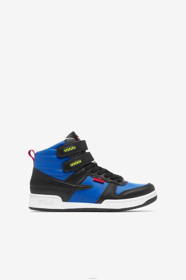 2HNL2082 черно/синьо/червено FILA черни/сини/червени големи детски f-14 fila