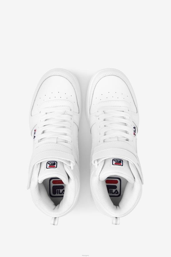 2HNL2084 бяло/морско/червено FILA големи детски f-14 fila бяло/морско/червено