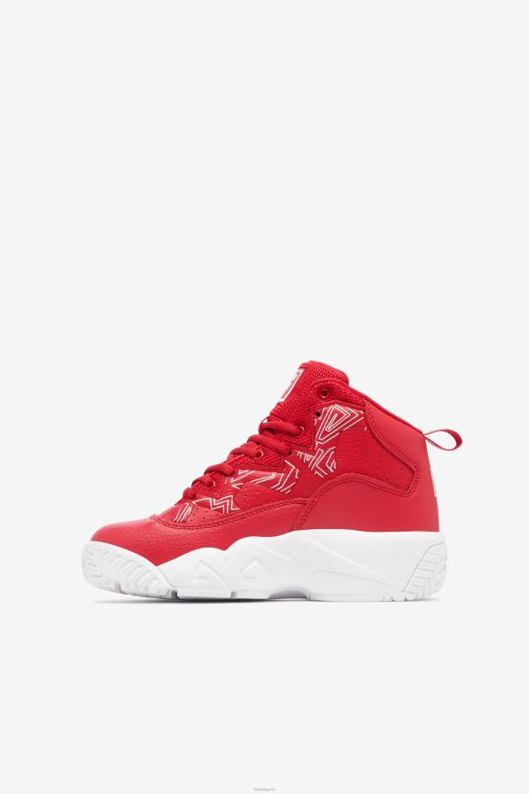 2HNL2117 червено/бяло FILA големи детски mb червено/бяло fila