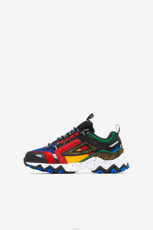 2HNL2144 синьо/червено/амазонка FILA големи детски oakmont tr fila синьо/червено/amazon