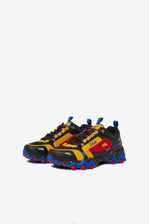 2HNL2146 черно/златно/червено FILA fila черни/златни/червени големи детски oakmont tr