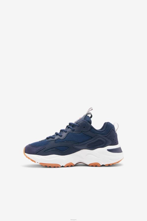 2HNL2153 тъмносиньо/бяло/червено FILA големи детски ray tracer синьо/бяло/червено фила