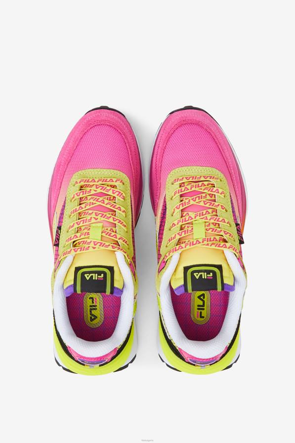 2HNL2164 розово glo/сяра/бяло FILA fila pink glo/sulphur/white големи детски renno