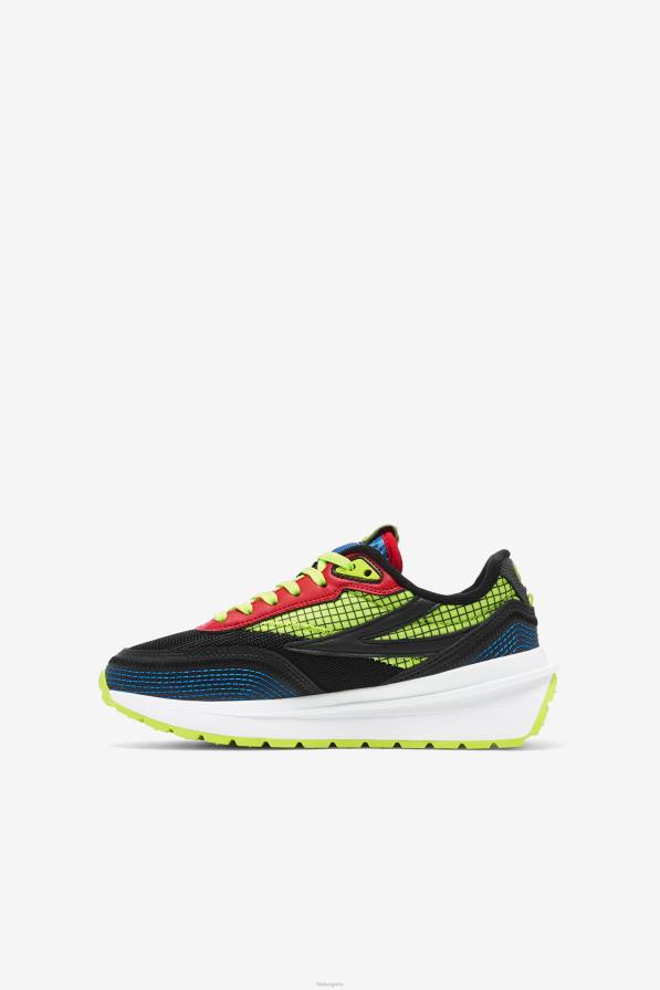 2HNL2167 черно/синьо/червено FILA fila големи детски renno черен/син/червен