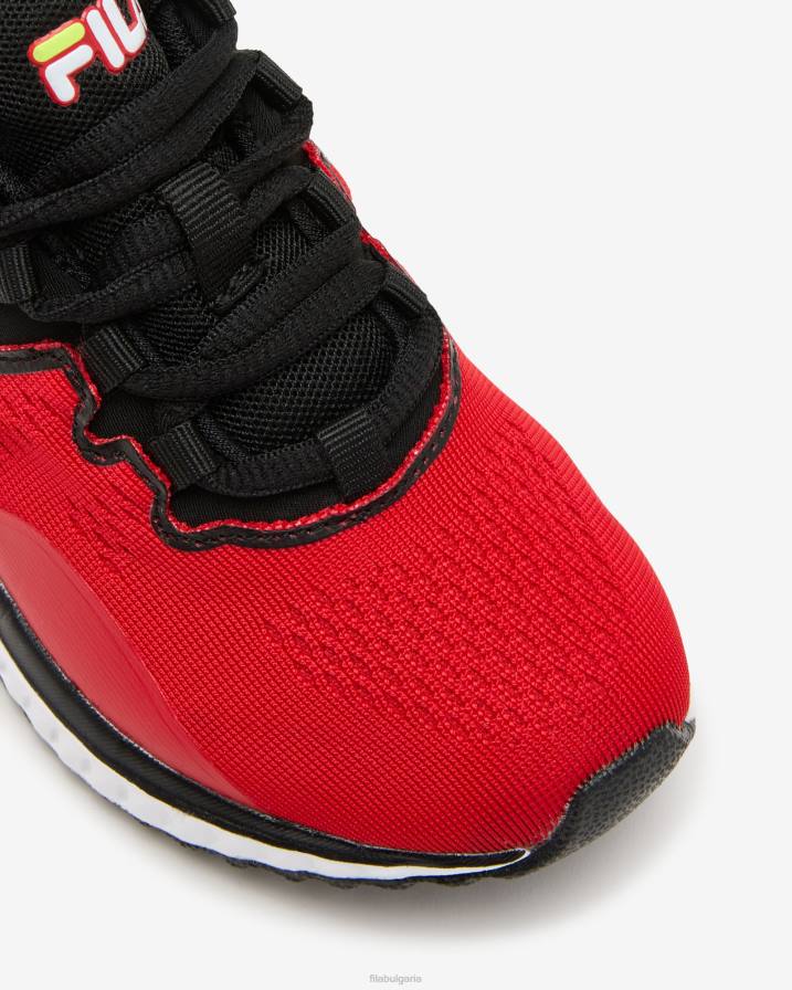 2HNL3185 черно/жълто/червено FILA детска фила молизе черна/жълта/червена фила