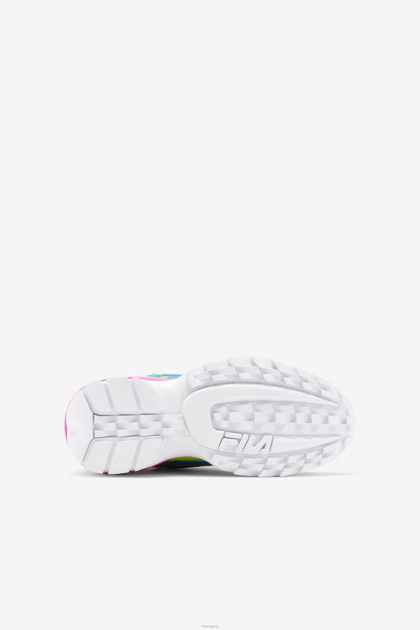 2HNL2190 жълто/атомно синьо/розово FILA жълт/атомно син/розов разрушител за малки деца 2 exp fila