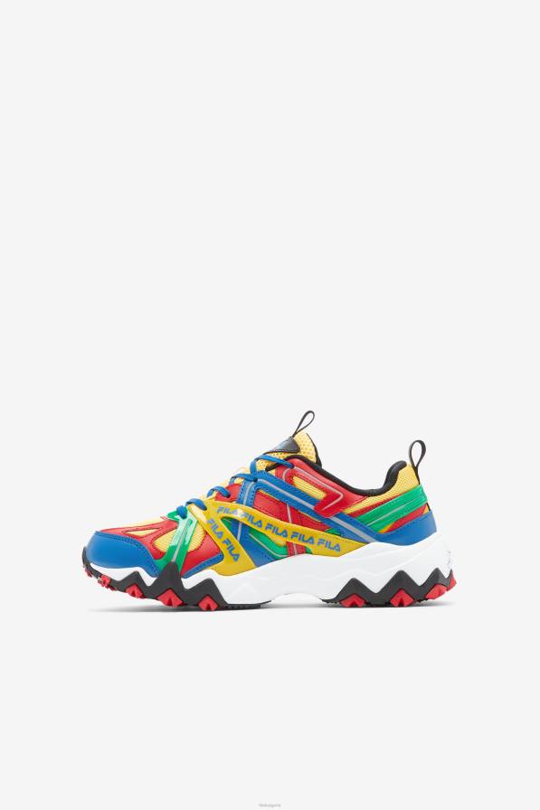 2HNL2203 лимонено/червено/имперско синьо FILA fila малки детски електромонт лимон/червено/имперско синьо