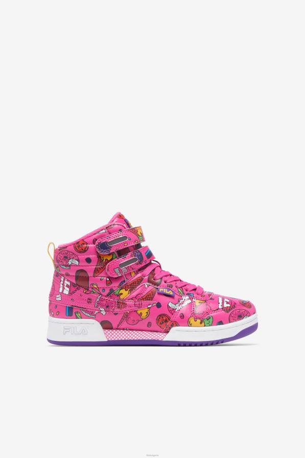 2HNL2205 захарна слива/лилаво/лимон FILA захарна слива/лилаво/лимон фила малки деца f-14