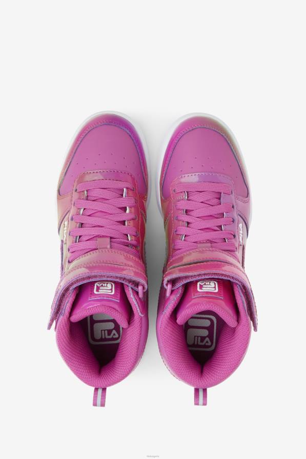 2HNL2211 преливащо/лилаво/бяло FILA ирисцентен/лилав/бял фила малък детски f-14 ирисцент