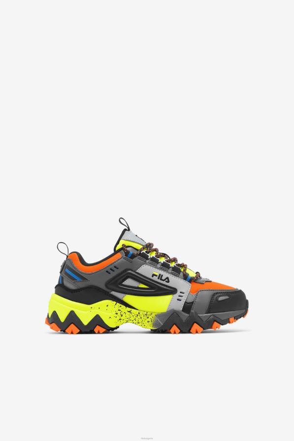2HNL2261 оранжево/черно/жълто FILA малки деца oaktmont tr orange/black/yellow fila