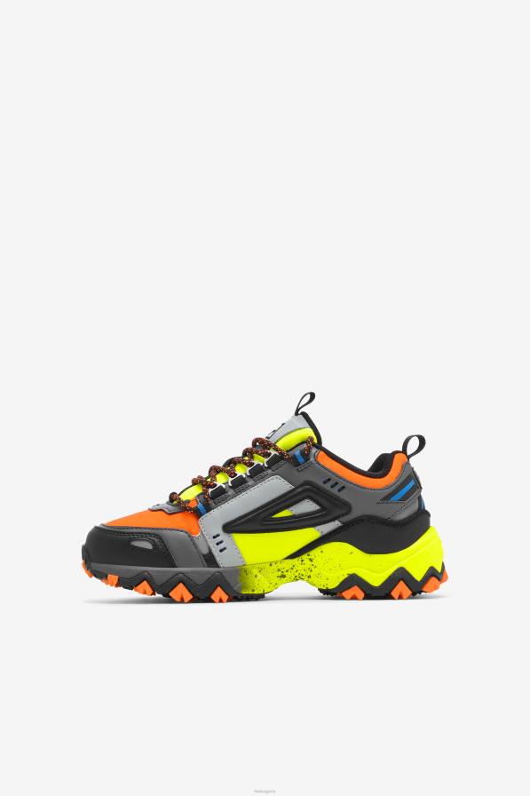 2HNL2261 оранжево/черно/жълто FILA малки деца oaktmont tr orange/black/yellow fila