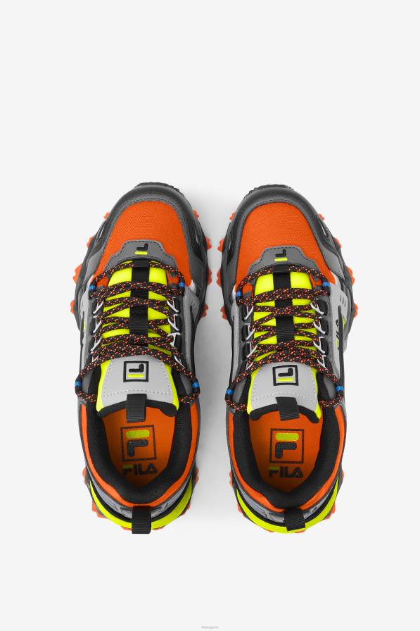 2HNL2261 оранжево/черно/жълто FILA малки деца oaktmont tr orange/black/yellow fila