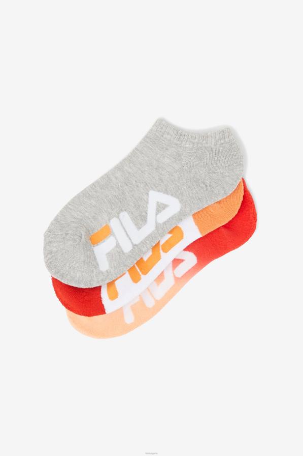 2HNL1083 праскова FILA прасковен фила дамски чорап за боядисване без показване 3 бр