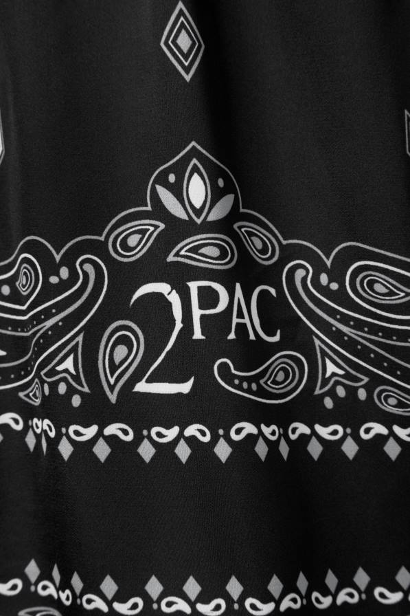 2HNL963 Черно бяла FILA черна/бяла боксерка fila 2pac с щампа на бандана