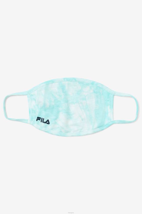 2HNL1038 аква синя боя за вратовръзка FILA aqua blue tie dye aqua blue tie dye маска за лице fila