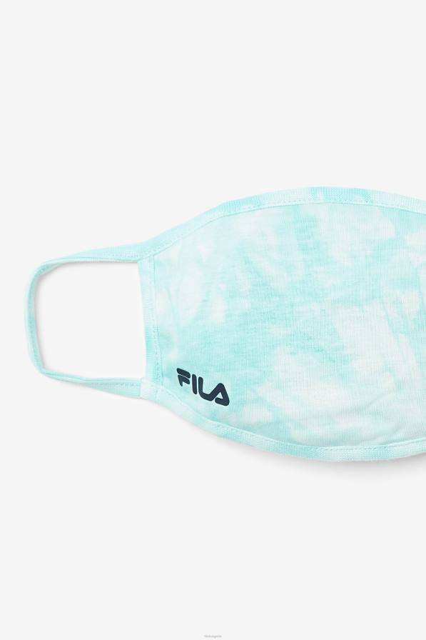 2HNL1038 аква синя боя за вратовръзка FILA aqua blue tie dye aqua blue tie dye маска за лице fila