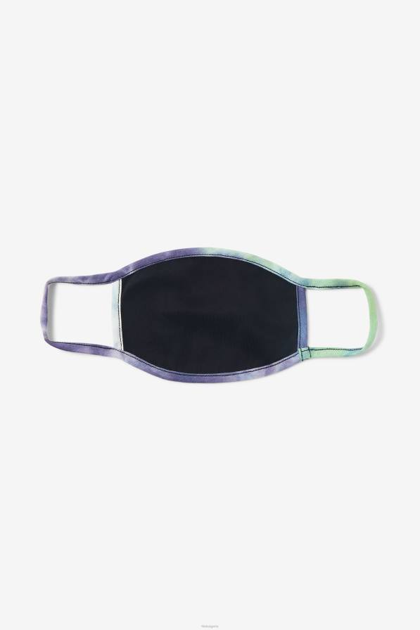 2HNL1040 синя аква тай боя FILA blue tie dye маска за лице fila blue aqua tie dye