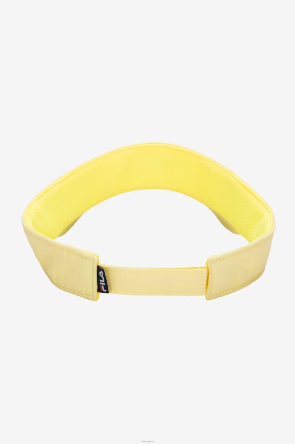 2HNL1004 нежно жълто FILA бродирана козирка фила нежно жълто