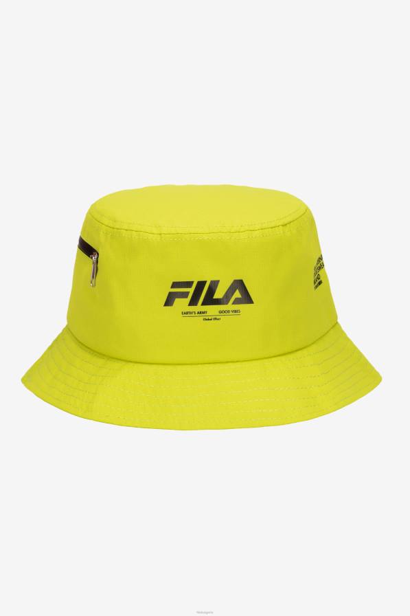 2HNL972 лайм пунш FILA lime punch ripstop bucket hat fila