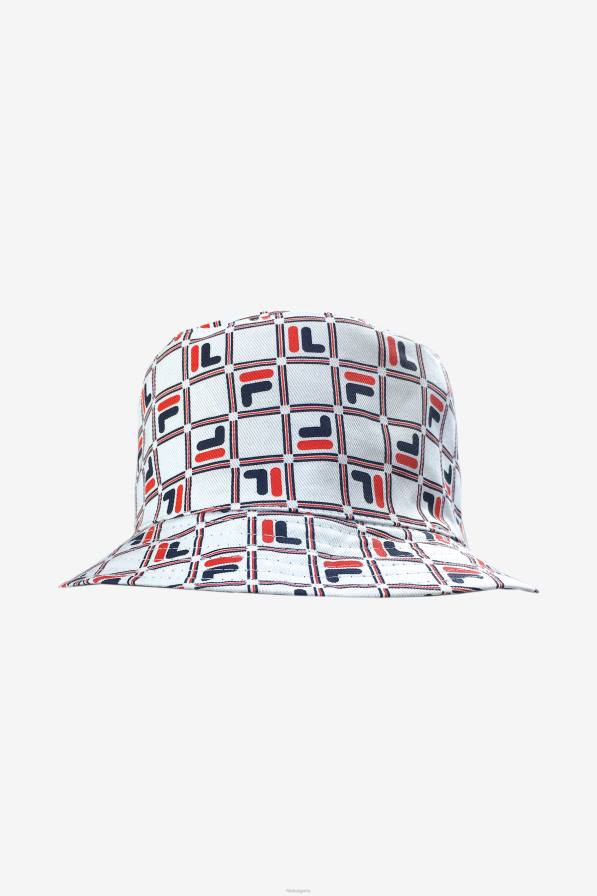 2HNL987 бушлат FILA реверсивна шапка тип кофа